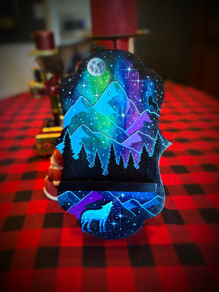 Cosmic treasure shelf (crystals not included)