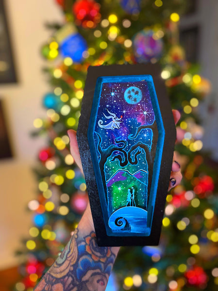 True love forever coffin Wall Art