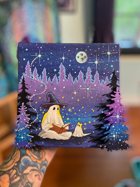 Story time 6” on canvas gallery panel