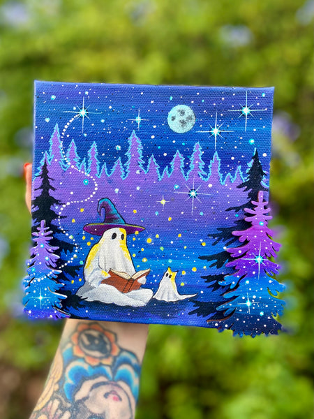 Story time 6” on canvas gallery panel