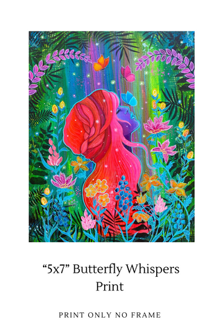 Fine Art Print “Butterfly Whispers” 5”x7”